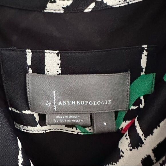 Anthropologie‎ The Elyse Slip Dress Trellis Rose Pattern Women’s Size S - Picture 3 of 7